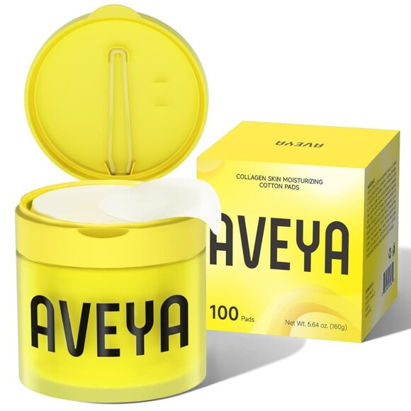 🐌 AVEYA Collagen Skin Pads // Snail Mucin & Centella Asiatica - Picture 1 of 6